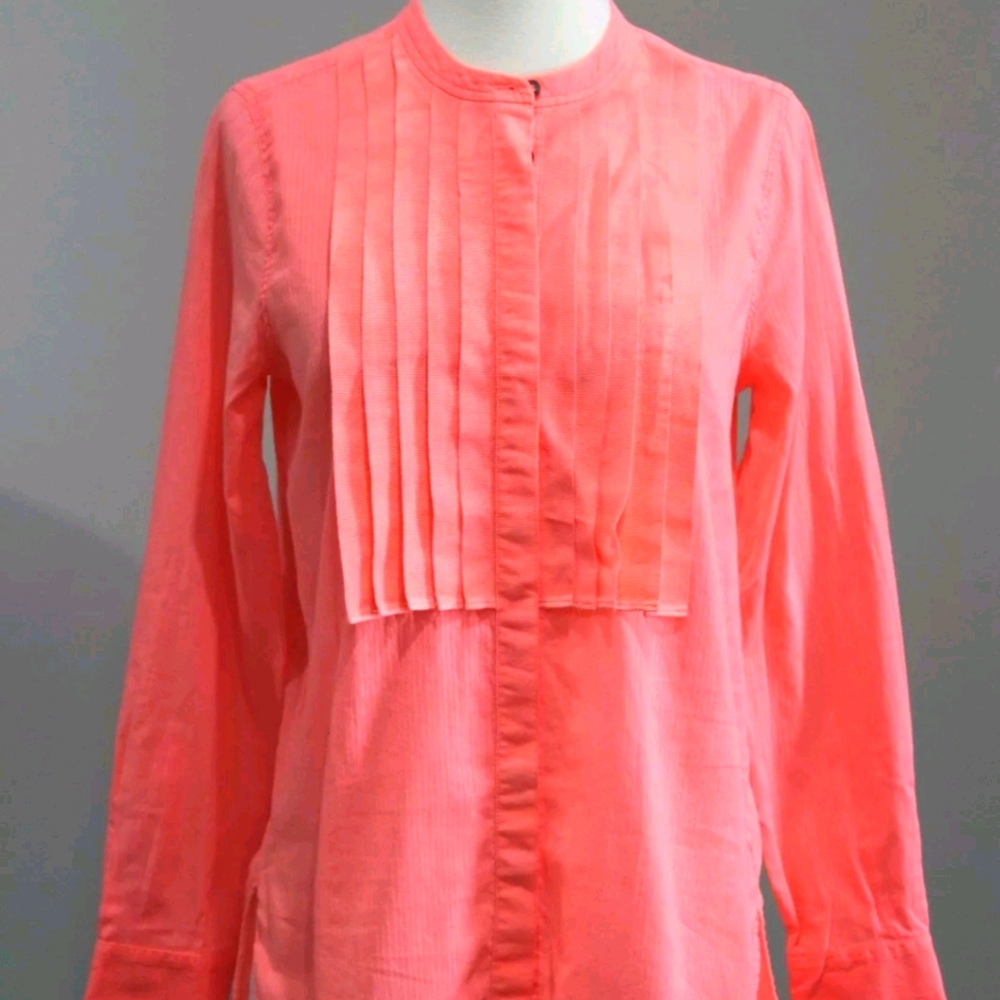 J. CREW GROSGRAIN RIBBON SHIRT